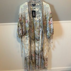Grigio medium kimono